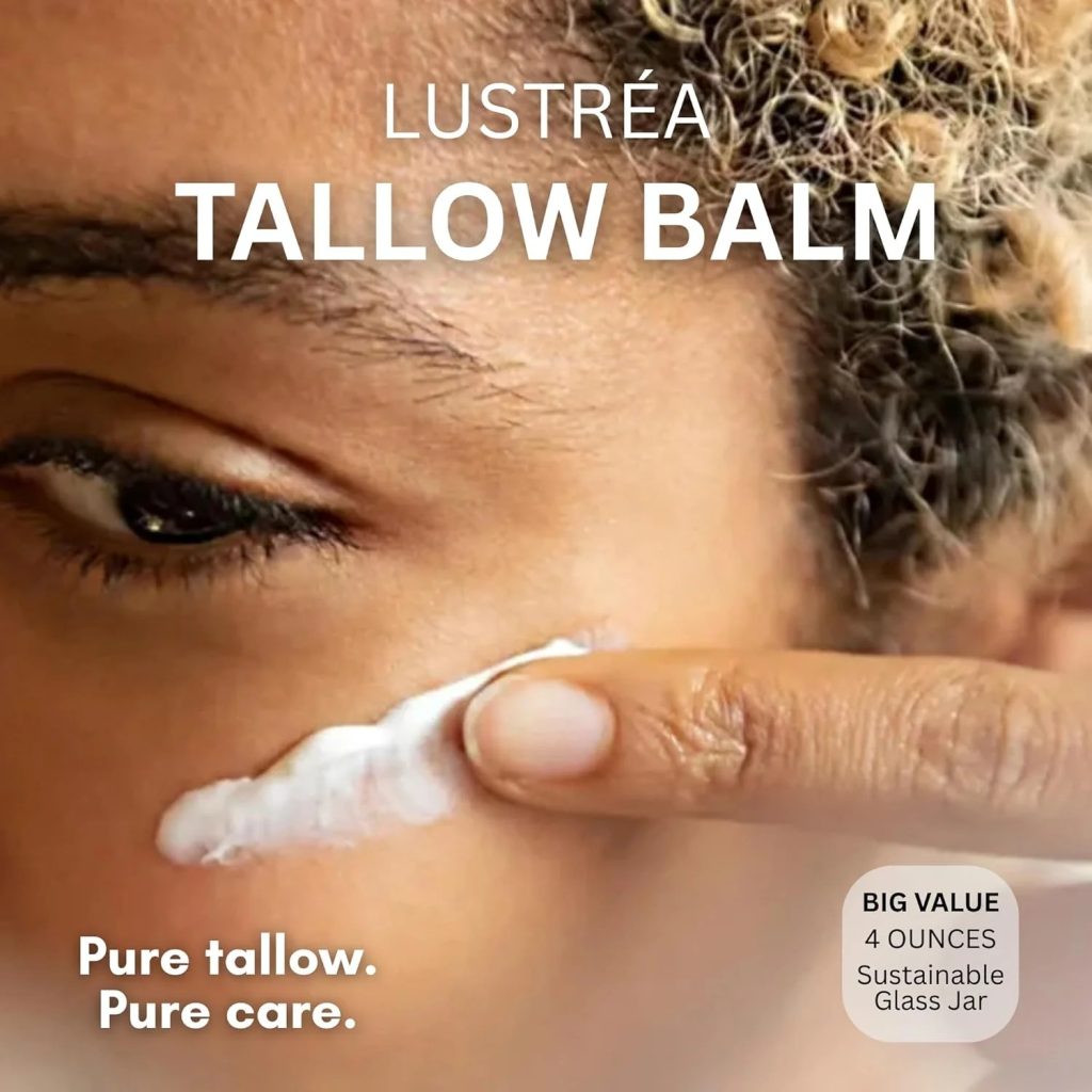 A Gentle Glow: Scented Tallow Moisturizer for Dry Skin