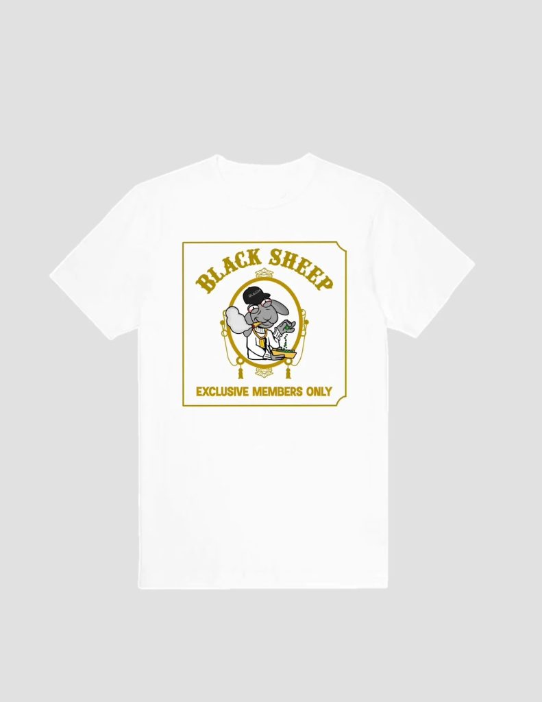 Bold, comfy and unmistakably bold: the Black Sheep Tee for men