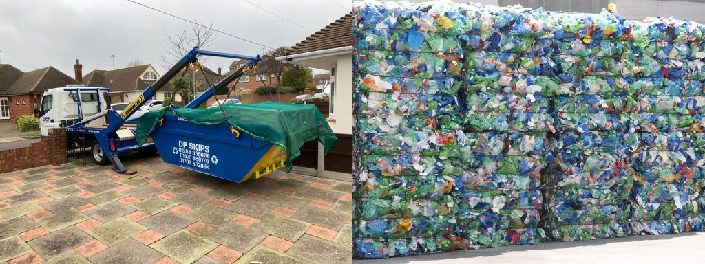 Smart mini skips for business and home cleanup