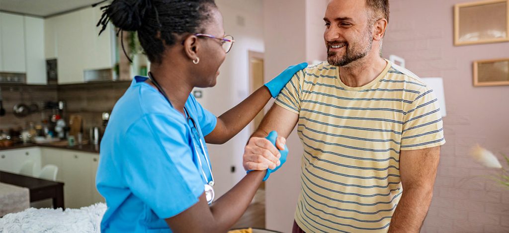 Accessible support at home for communication and daily skills