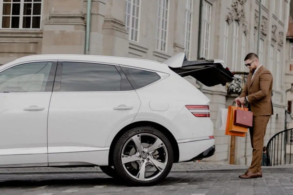 Luxurious chauffeured minivan travel in Switzerland