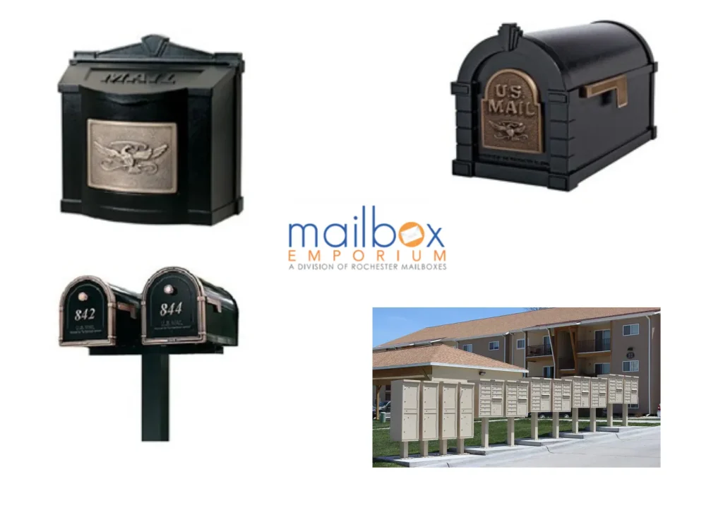 Decorative CBU Mailboxes for Stylish and Secure Centralized Mail Delivery