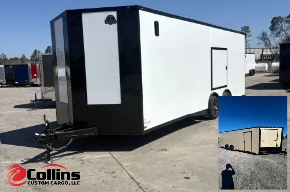 Blacked Out Cargo Trailer for Sale – Durable, Stylish, and Secure Enclosed Trailers Blacked Out Cargo Trailer for Sale – Durable, Stylish, and Secure Enclosed Trailers