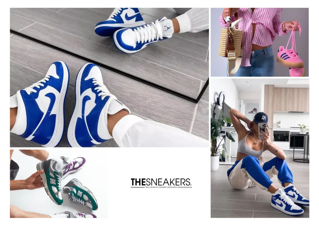 Nike Air Jordan Blue Sneakers – Iconic Style and Premium Comfort