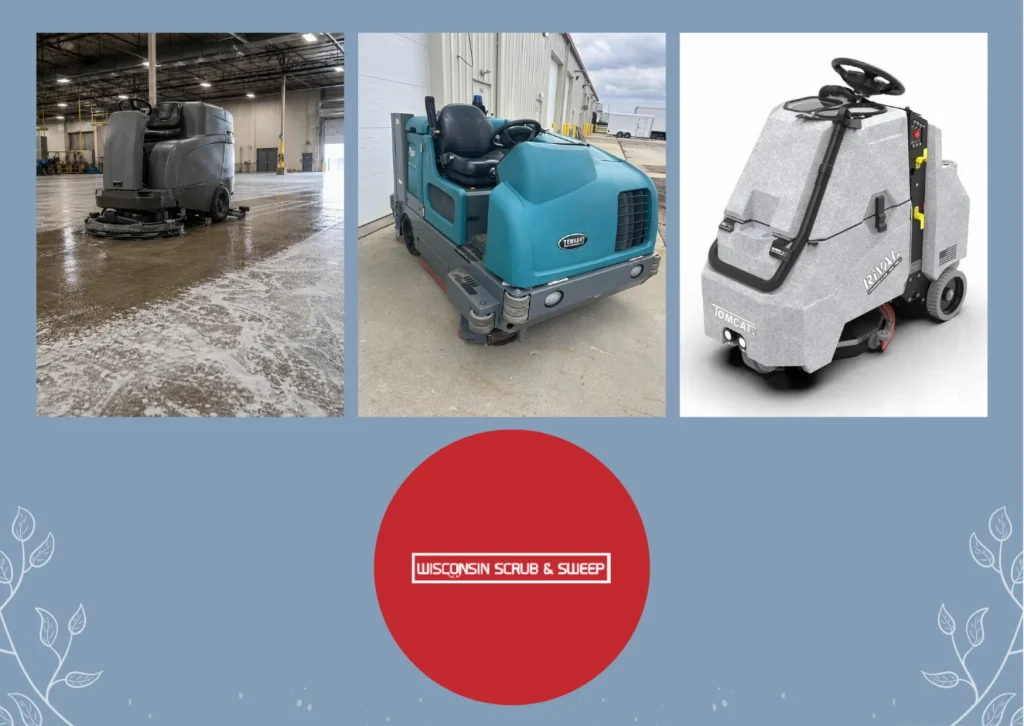 Factory Cat Floor Scrubber for Efficient and Durable Industrial Floor Cleaning