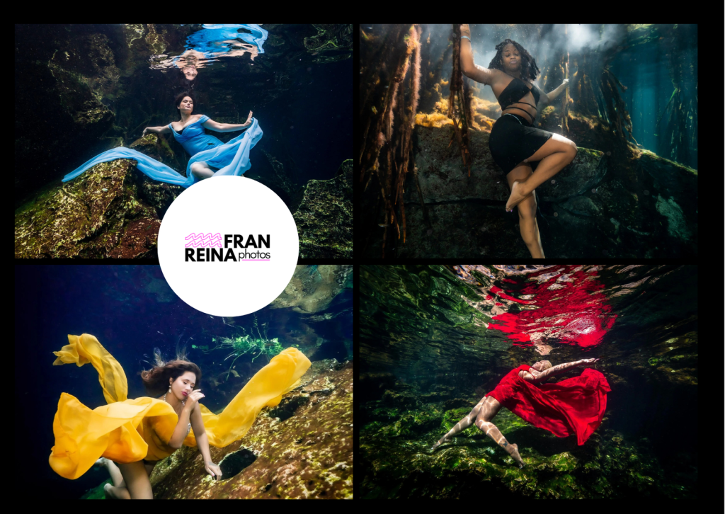 Underwater Photographer Mexico: Fran Reina Photography for Cenote Portraits