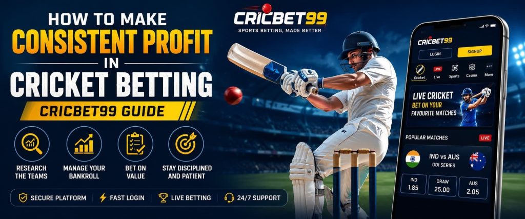 Beginner Guide to Cricket Betting with cricbet99 Tips Beginner Guide to Cricket Betting with cricbet99 Tips